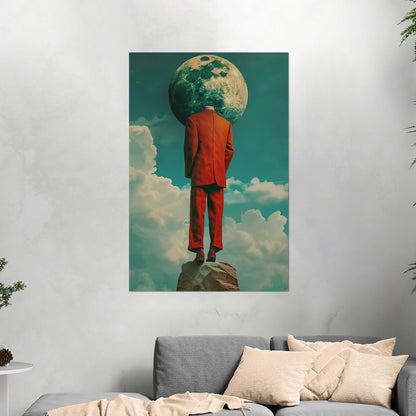 Captivating, surrealistic high-quality art - Enigmatic Elegance