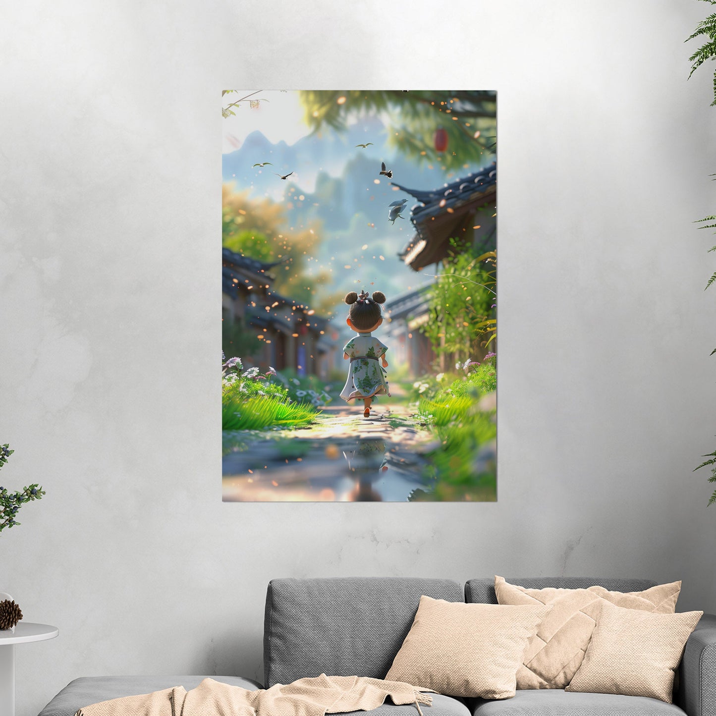 Rococo Impressionism Vintage Romanticism Surreal Beach - Dreamy Escape