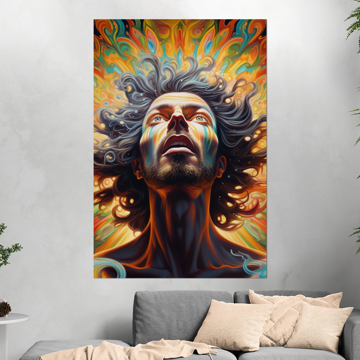 Portrait of an Enlightened Man - The Kaleidoscope Man