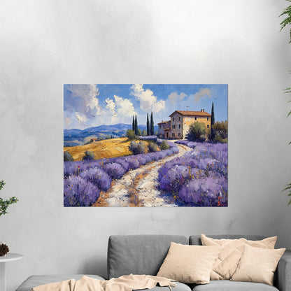 Tranquil Scene of Tuscany - Serene Symphony