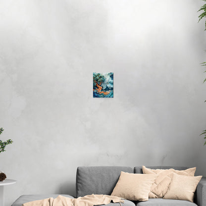 Elevate your space with this sophisticated 3D art - Enchanting Dreamscapes