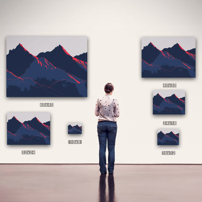 Captivating, modern wall art - Mountain Ambiance