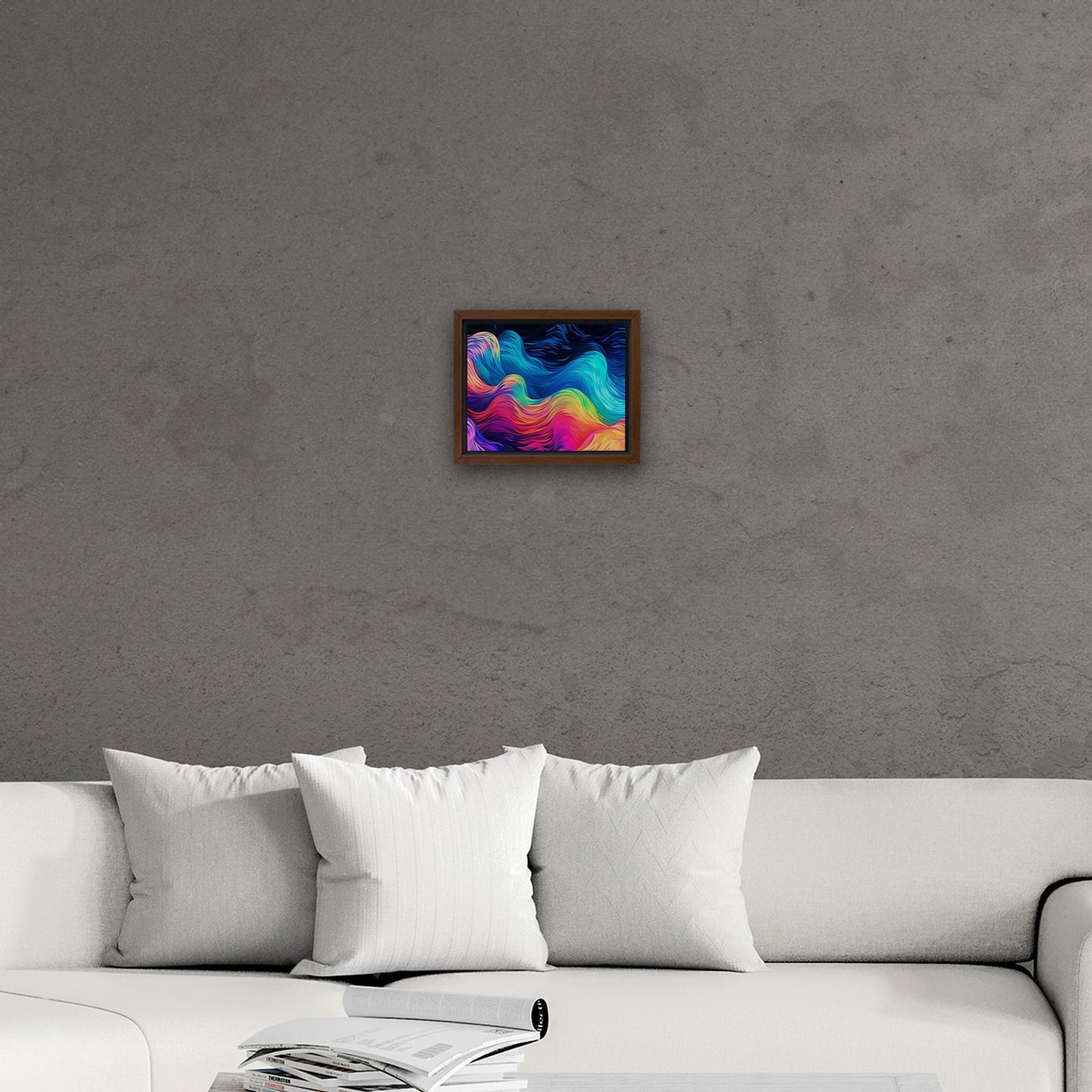 Abstract, vibrant wall art for modern spaces - Electric Dreams