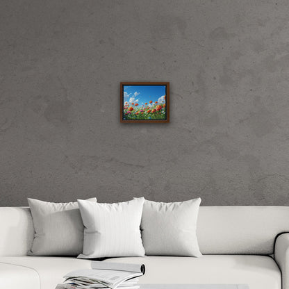 Vibrant, nature-inspired wall art - Enlivening Spring Garden