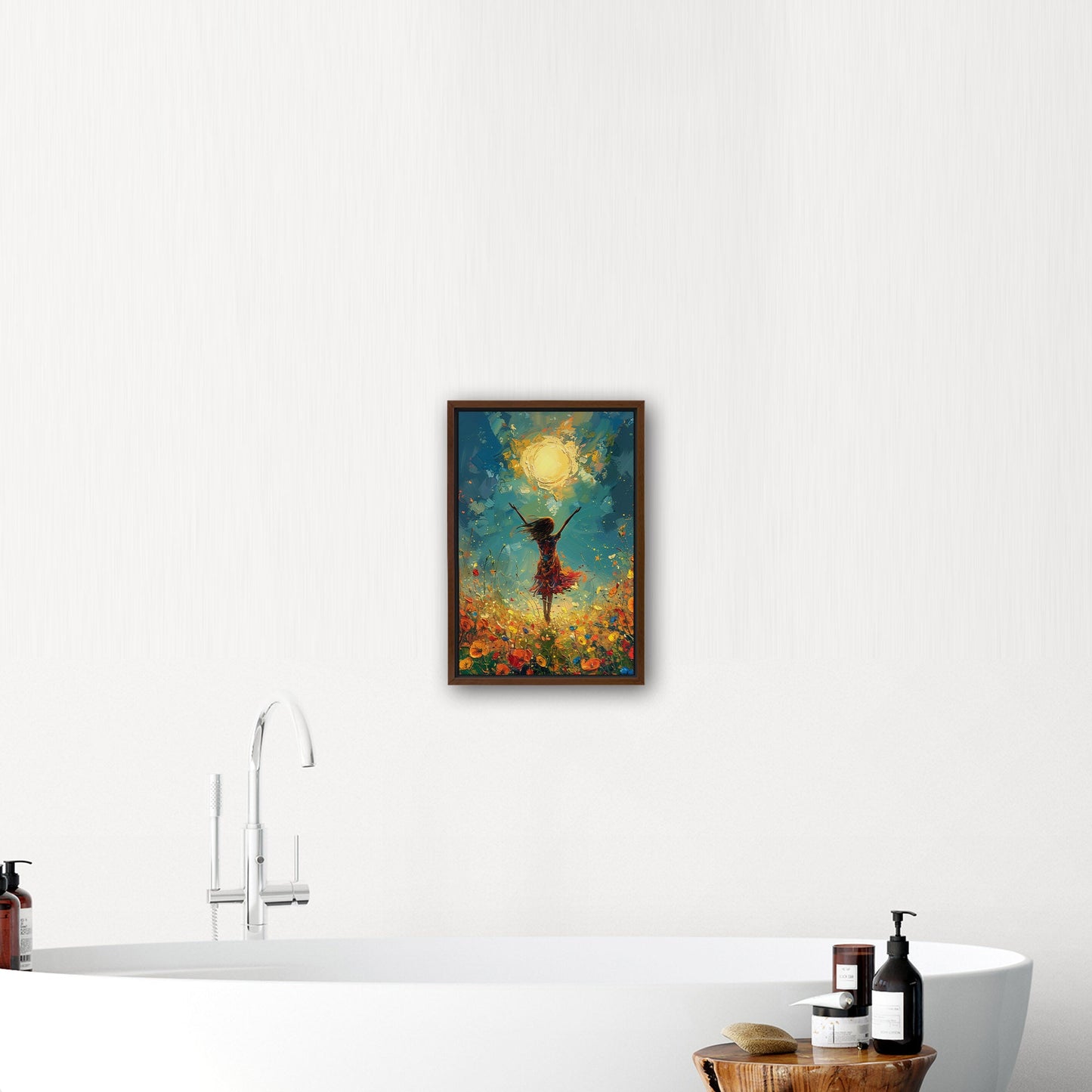 Vibrant, uplifting, energetic art for a lively Living Room - Joyful Dance