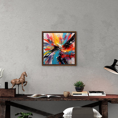 Immerse your space in dynamic, abstract art - Vivid Expression.