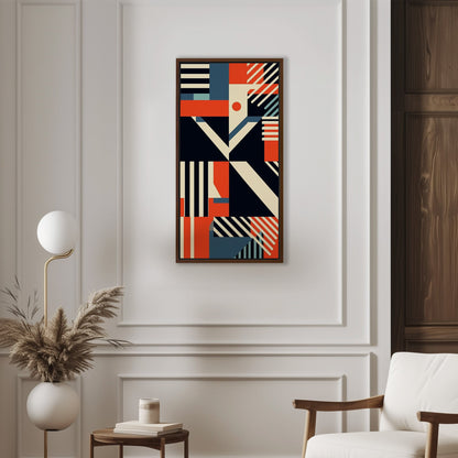 Bold geometric abstract pattern - Digital Masterpiece