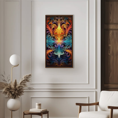 Intricate fractal art elevating your decor - Unique Elegance