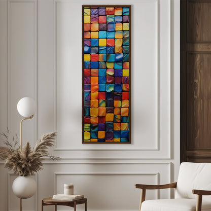 Mosaic Abstract Photorealistic Geometric Shapes - Mosaic Melody