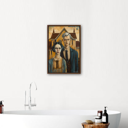 Contemporary reimagining of American Gothic - Ethereal Elegance