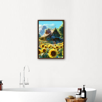 Enchanting fairytale scene wall art - Dreamland Wonder