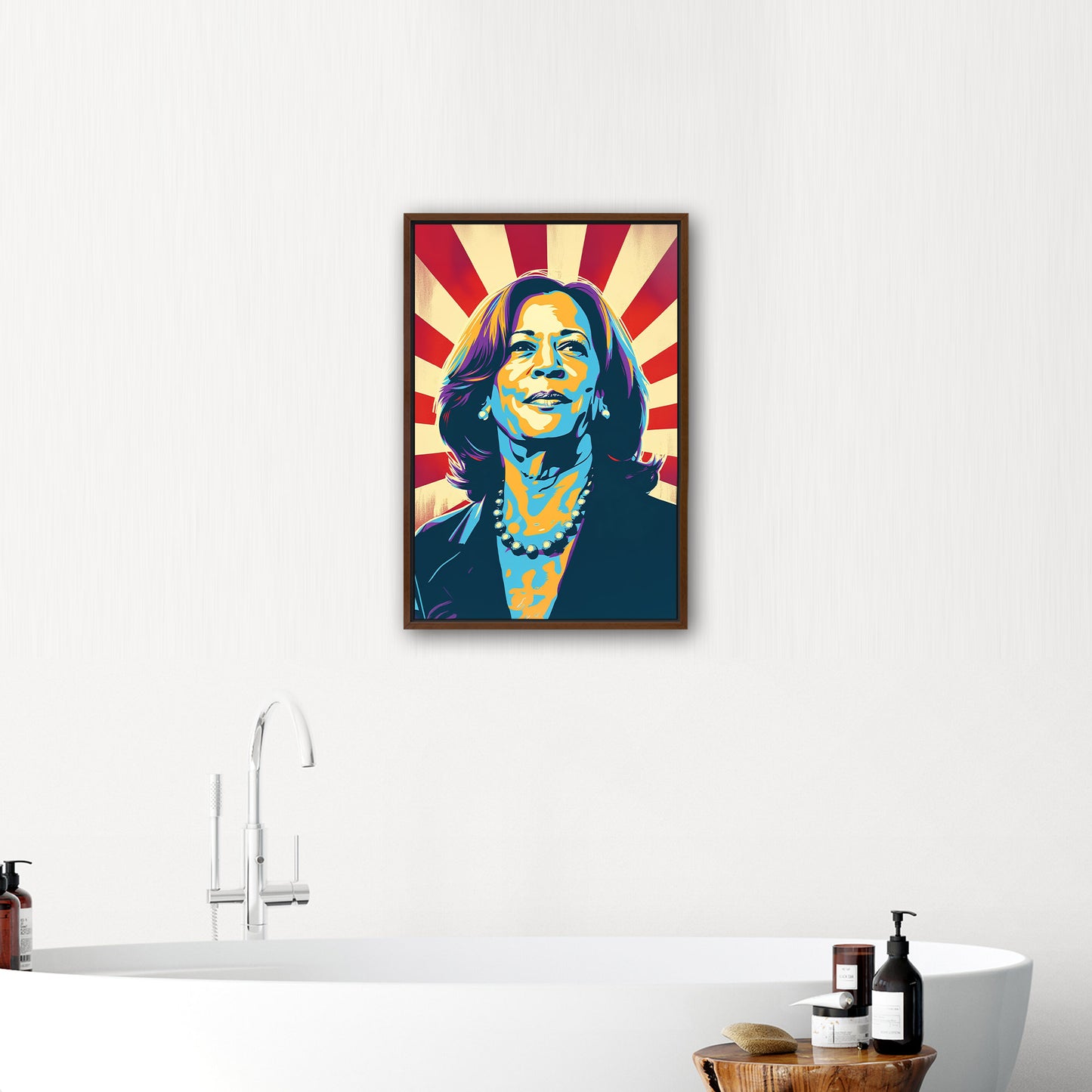 Kamala Harris - Regal Revolution in the Style of Obama Hope Poster