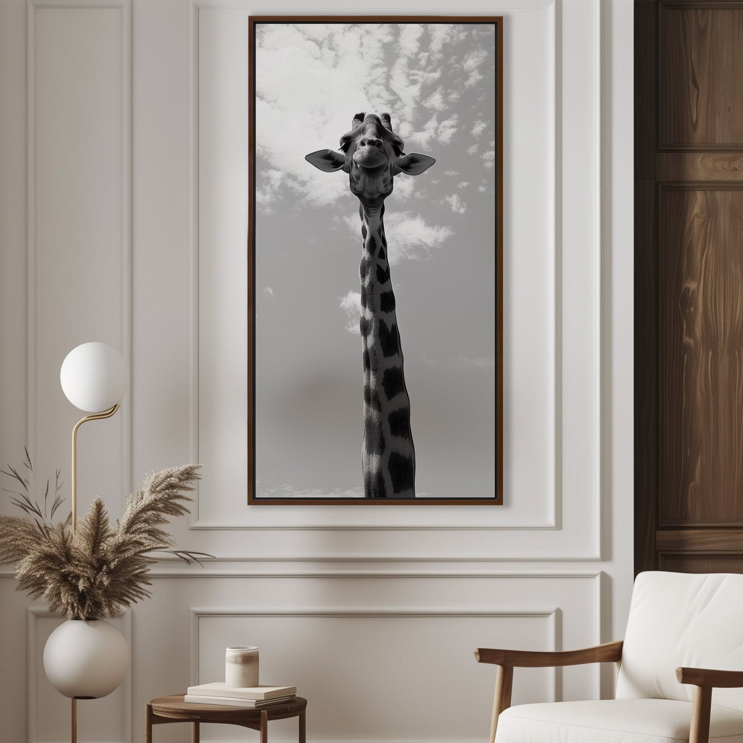 Giraffe in Eclectic Bohemian Jungle - Majestic Heights