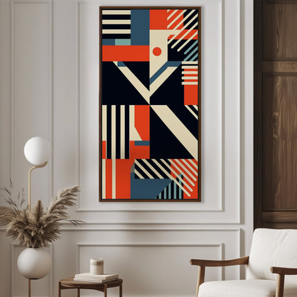 Bold geometric abstract pattern - Digital Masterpiece