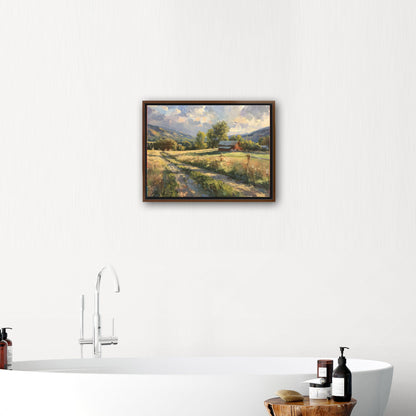 Landscape oil painting - Exquisite Elegance