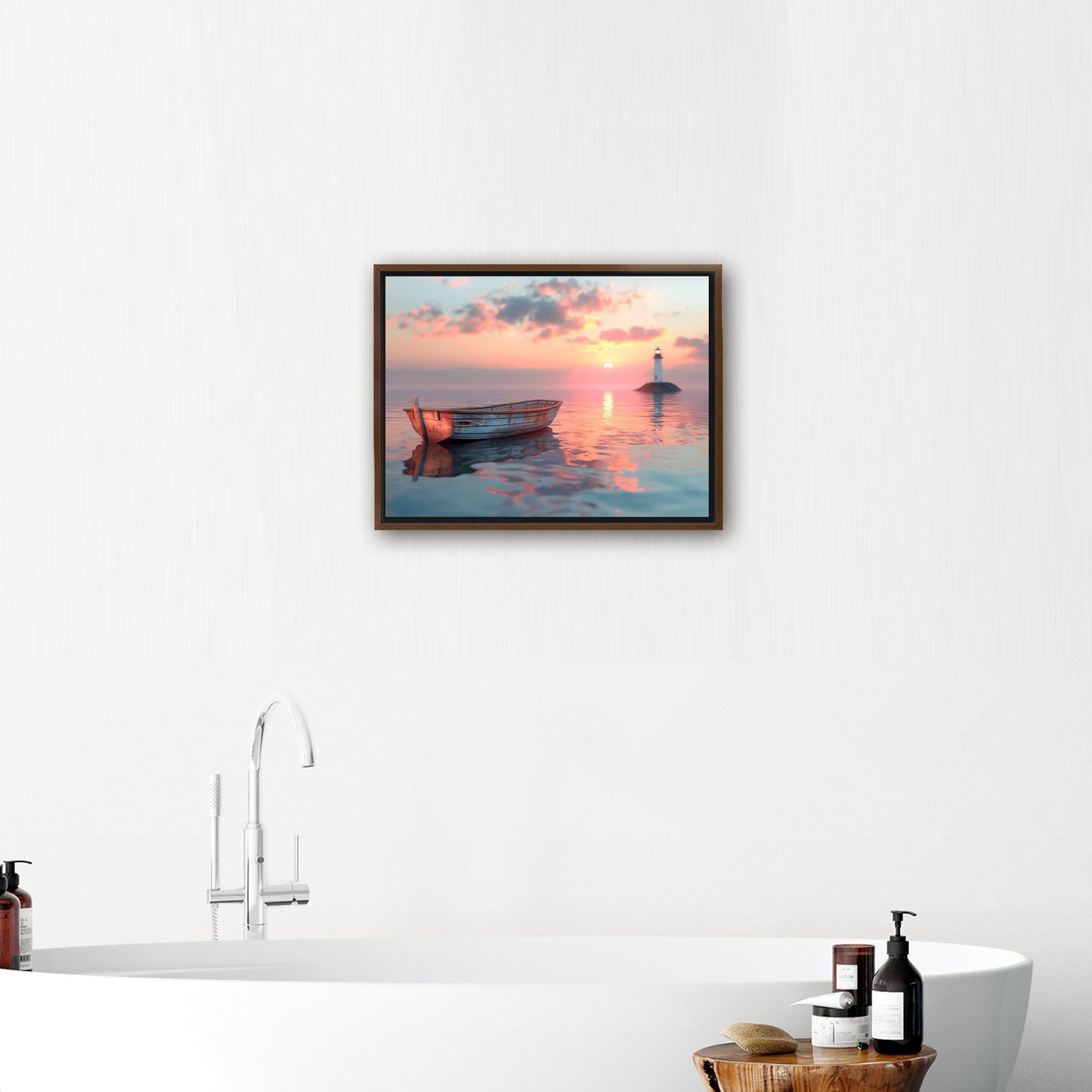 A mesmerizing digital masterpiece, evoking tranquil ocean serenity - Serene Seascape