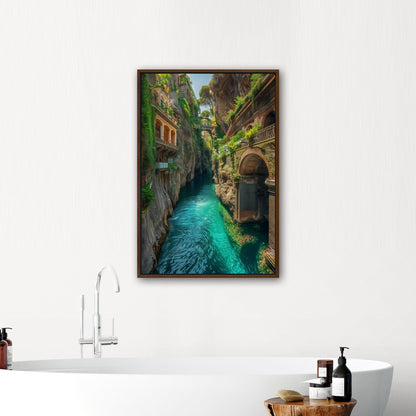 Sorrento, Italy Photorealistic Waterway - Coral & Views