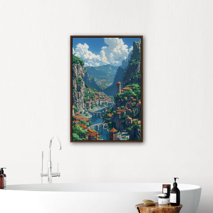 European-themed wall art - Elegant Elysian Haven