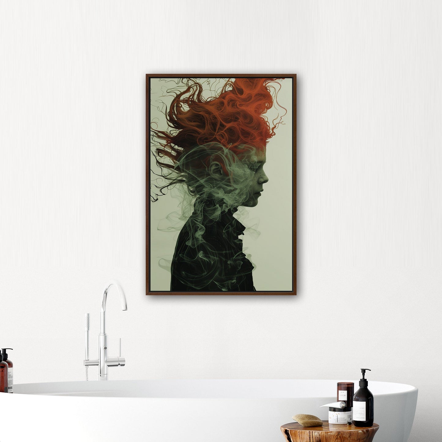 Bold and dynamic abstract wall art - A captivating chaos in art deco