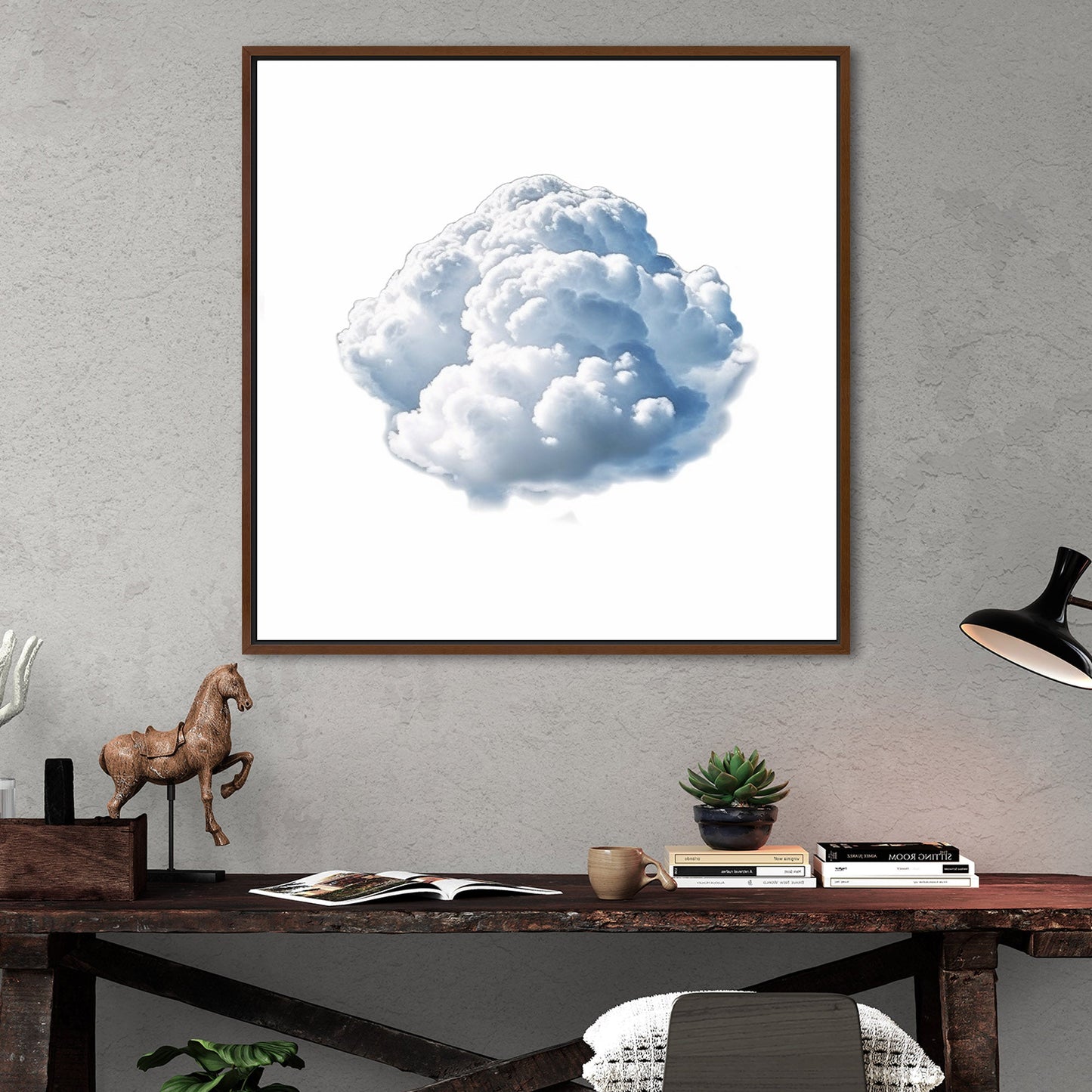 Ethereal cloud wall art - Tranquility Emporium