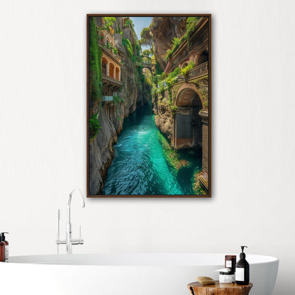 Sorrento, Italy Photorealistic Waterway - Coral & Views