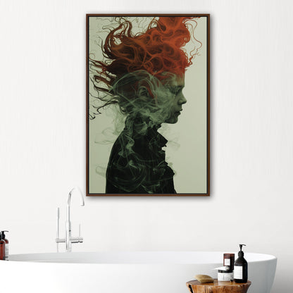 Bold and dynamic abstract wall art - A captivating chaos in art deco