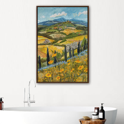 Umbria Countryside during spring - Floral Symphony