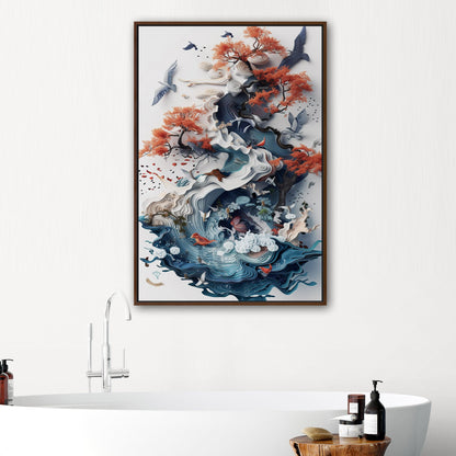 A captivating art piece that elevates any room - A Surreal Masterpiece