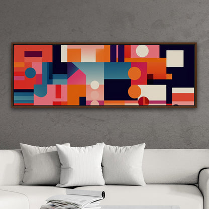 Geometric Abstract Painting - Vivid Visionary Vortex