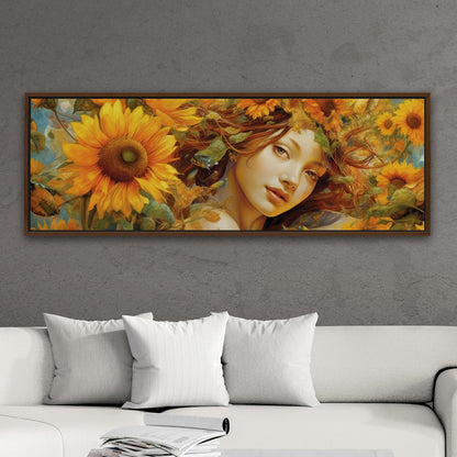 Captivating, elegant, intricate sunflower - Radiant Elegance -