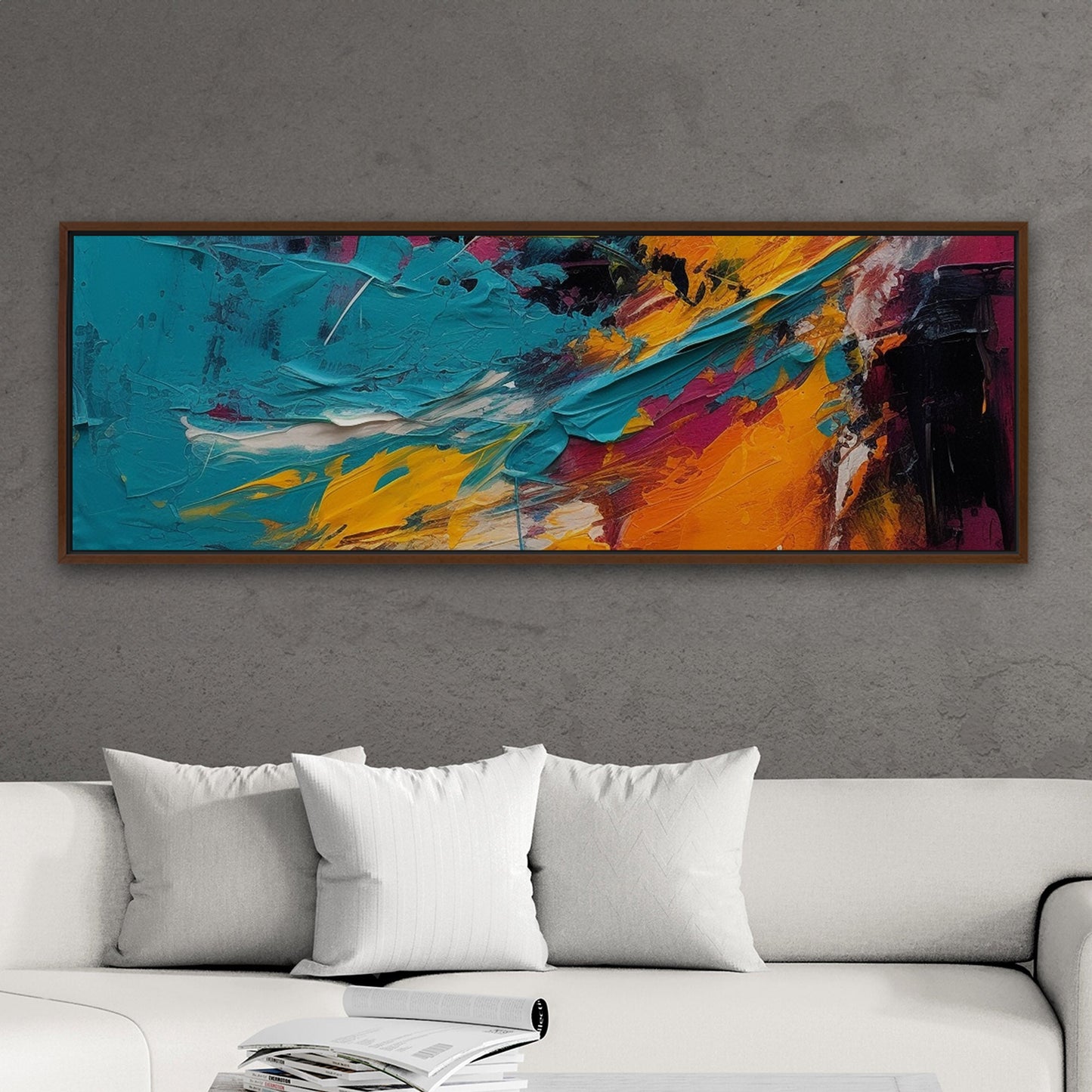 Bold abstract expressionism exudes energy - Energizing Sight