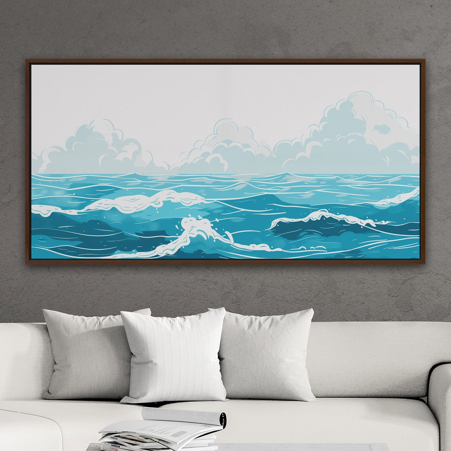 Immerse in ocean tranquility - Serene Seas Bliss