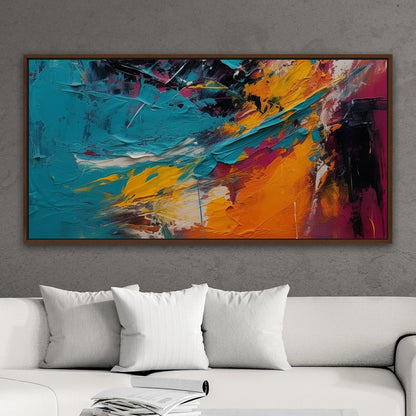 Bold abstract expressionism exudes energy - Energizing Sight