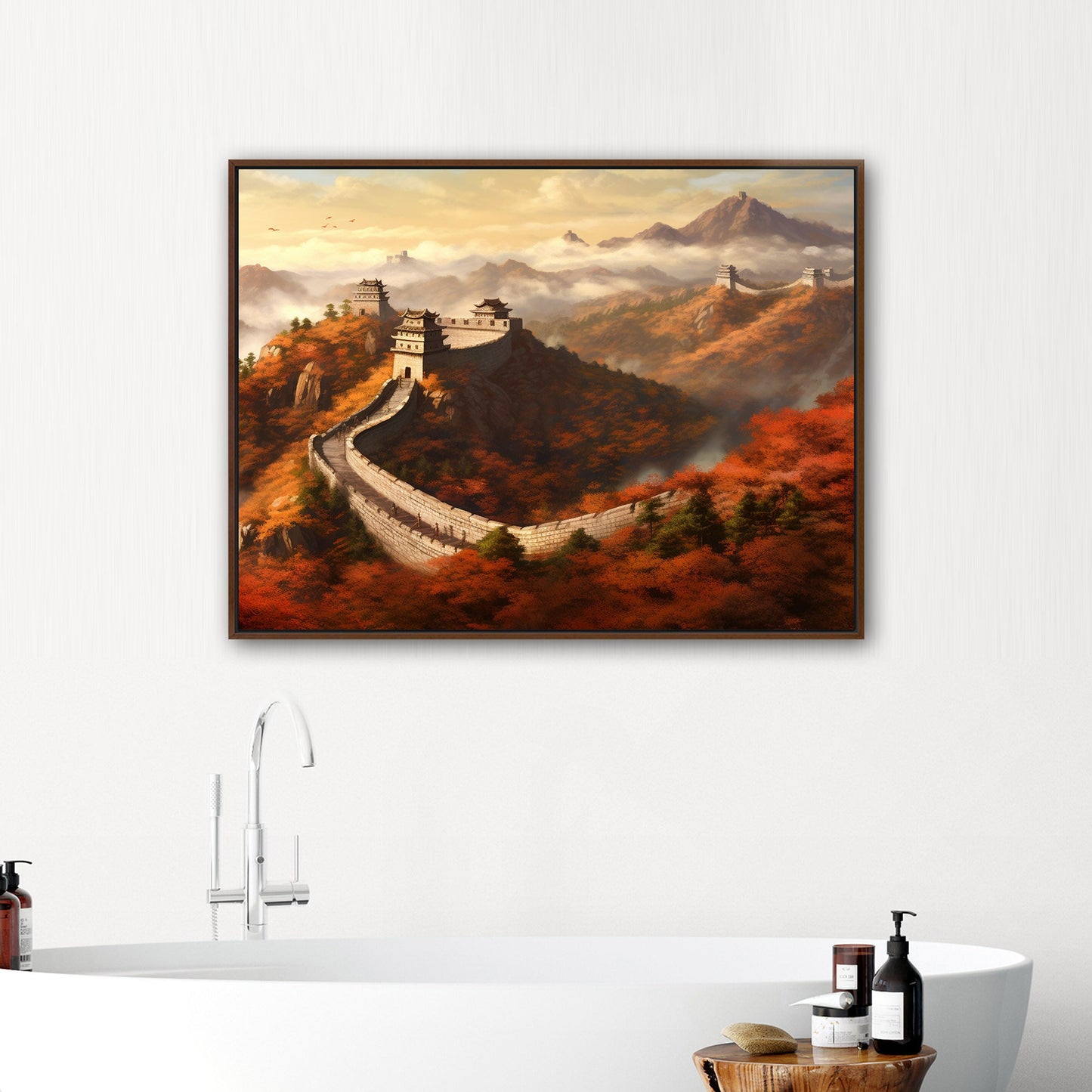 The Great Wall of China Painting - Ming Dynasty Splendor