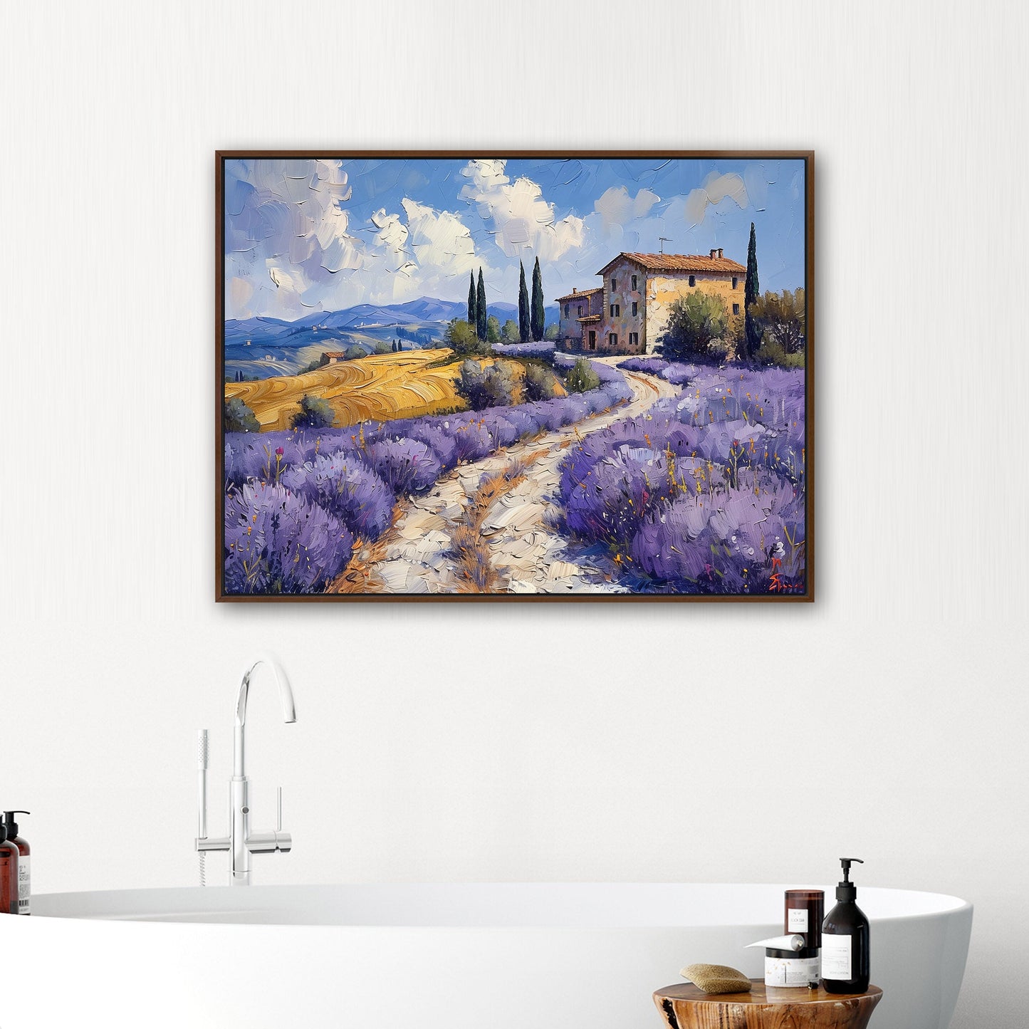 Tranquil Scene of Tuscany - Serene Symphony