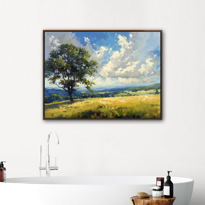 Award Winning Landscape Oil Painting - Vibrant Paradise