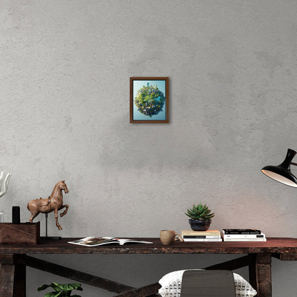 Enhance any room with Earth's view - Ethereal Exploration